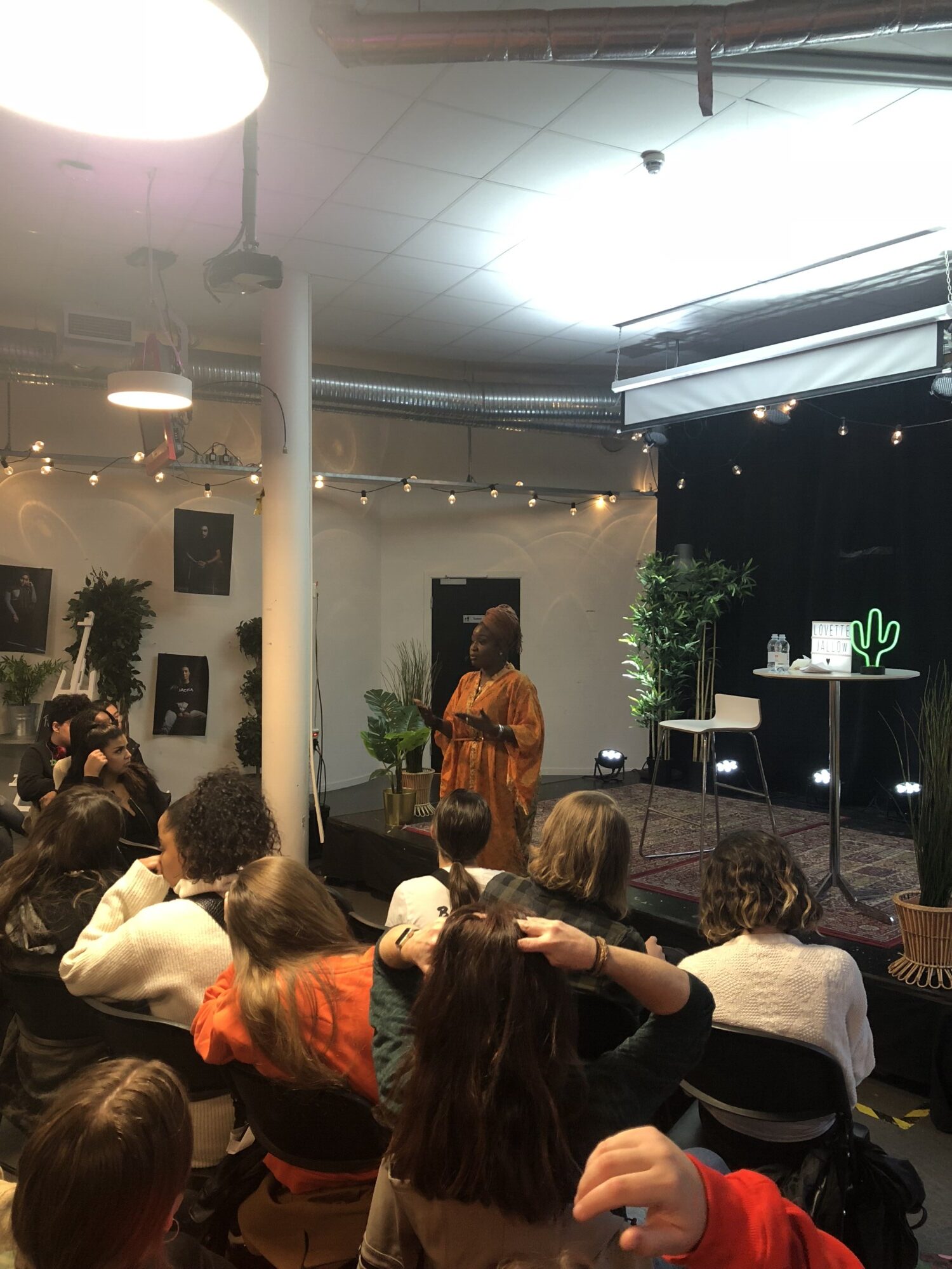 Lovette Jallow Training