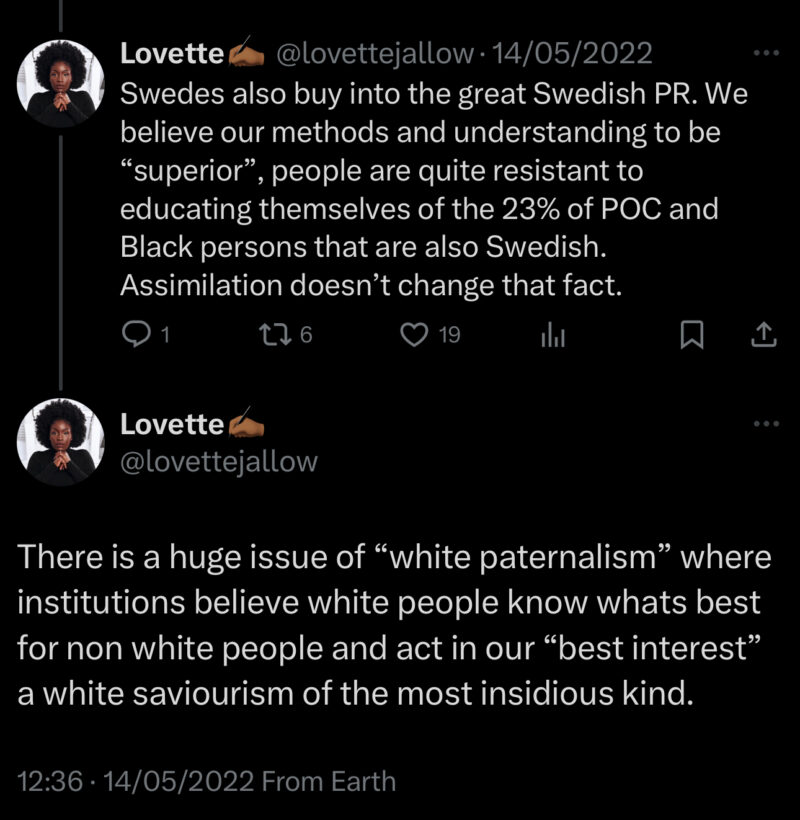 Image of Lovette jallows tweets