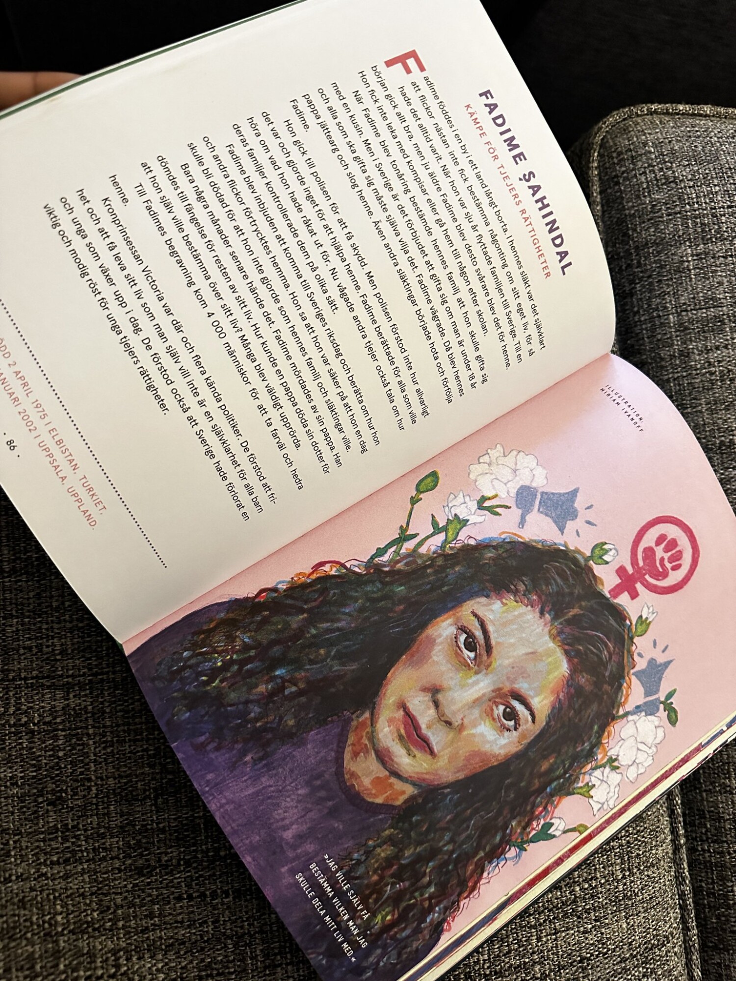 Fadime Şahindal featured in ‘Goodnight Rebel Girls: Svenska Hjältinnor